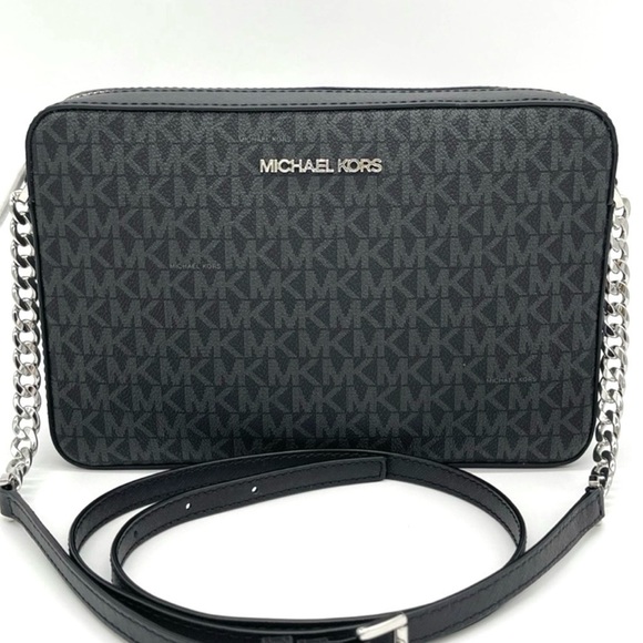 Michael Kors EW Crossbody Bag Black (NWT) - Picture 1 of 9
